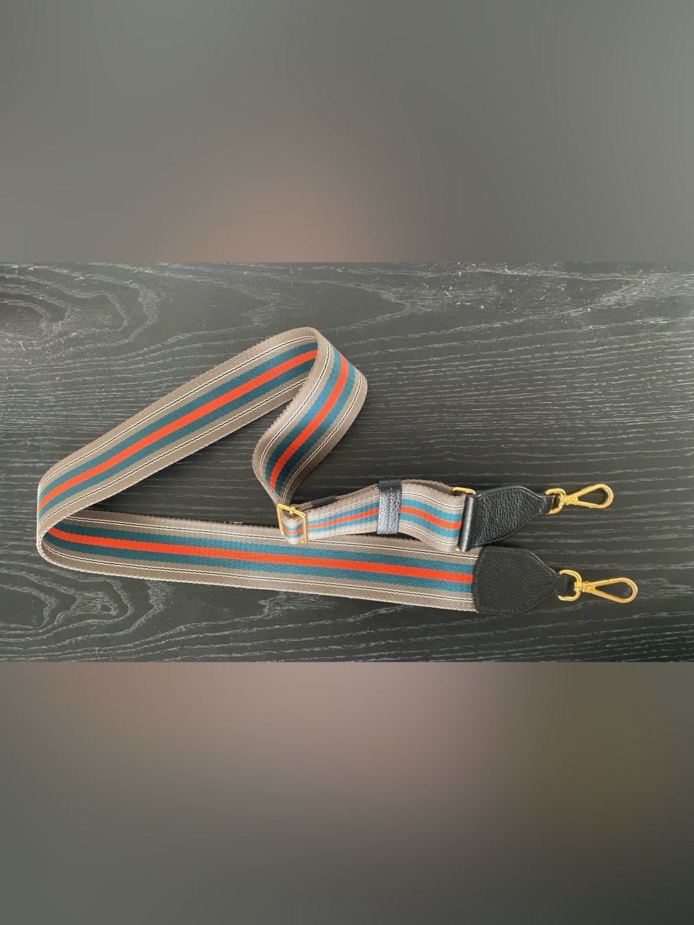Authentic Prada Multicolor Canvas Shoulder Bag Strap